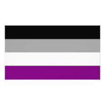 Asexual prideflagga foton