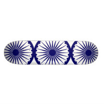 Ashoka Chakra, Indien flagga Skate Board