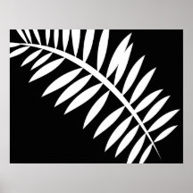 Asiatabstraktlöv 1 posters