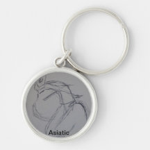 Asiatisk nyckelring