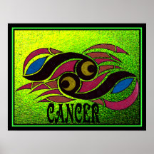 Astrologisk canceraffisch