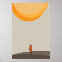 astronaut affisch