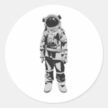 Astronaut Klistermärke