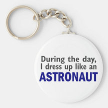 ASTRONAUT under dagen Nyckel Ringar