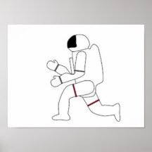 Astronautaffischen