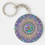 Astrosymbology regnbågeMandala Keychain Nyckelringar