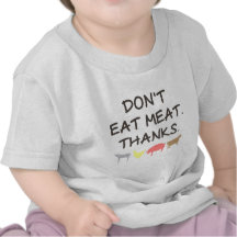 Äta inte köttdjurens rättighetercitationstecken tee shirt