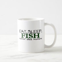 Äta sömnfisken kaffe koppar