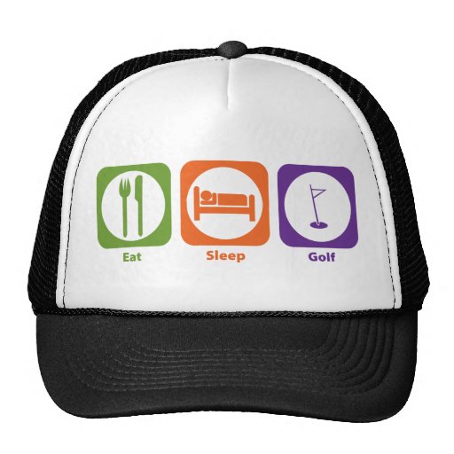 Äta sömnGolf Baseball Hat