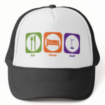 Äta sömnGolf Baseball Hat