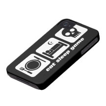äta sömnleken iPhone 4 Case-Mate cases