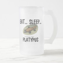 Äta sömnNÄBBDJURET Kaffe Mugg