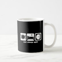 Äta sömnsnurrandet kaffe mugg