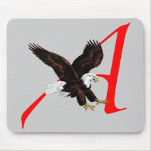 Ateistamerikanörn Mousepad Mus Matta