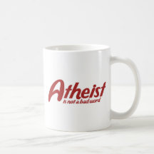 Ateisten är inte ett dåligaord kaffe koppar