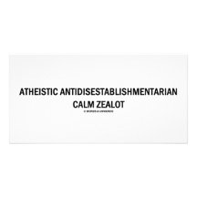 Ateistisk Antidisestablishmentarian lugna trosivra Fotokort Mall