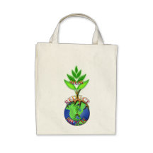 Återanvända förminskar återvinna tote bag