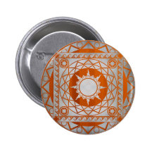 Atlantean hantverksilver på bärnstensfärgat trä knappar