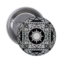 Atlantean hantverksilver på svart nål