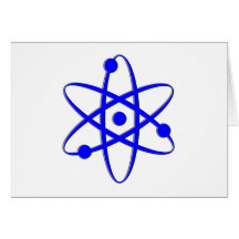 atomblått kort
