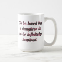 Att att älskas av en dotter…, Kaffemugg