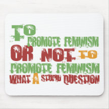 Att att främja feminism mus mattor