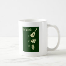 Att att packa kaffe kopp