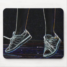 att dansa skor hoppmousepad musmatta