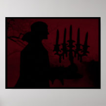 Att gå till och med by~-trycket/poster affisch