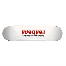Att gifta sig en rödhårig skate deck
