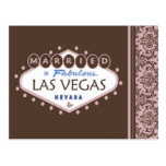 ATT GIFTA SIG i den Las Vegas Paisley vykortet