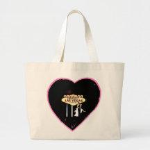 ATT GIFTA SIG i sagolika Las Vegas hänger lös Tote Bags