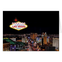 ATT GIFTA SIG i sagolikt Las Vegas meddelandekort