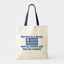 Att gifta sig till en grek tote bags