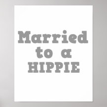 ATT GIFTA SIG TILL EN HIPPIE AFFISCHER