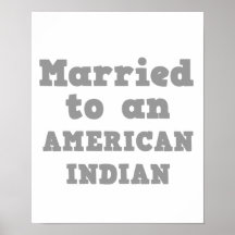 ATT GIFTA SIG TILL EN INDIAN POSTERS