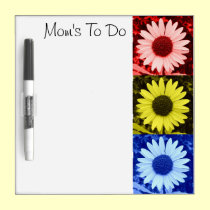 Att göra blomman stiga ombord dry erase boards