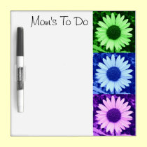 Att göra blomman stiga ombord dry erase boards