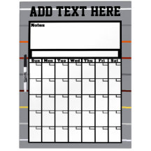 Att göra torr radering för kalender stiga ombord skrivtavlor