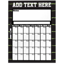 Att göra torr radering för kalender stiga ombord whiteboardtavlor