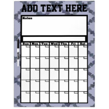 Att göra torr radering för kalender stiga ombord skrivtavlor