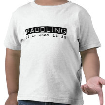Att paddla det är t-shirt