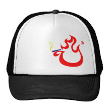 Att röka avfyrar baseball hat