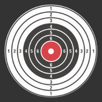 Att skjuta uppsätta som mål klistermärken