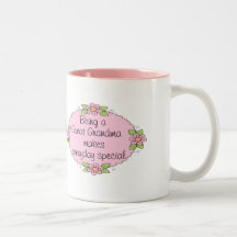 Att vara en underbar mormor gör daglig sakkunnig kaffe kopp
