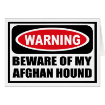 Att varna AKTA SIG AV MITT AFGHANSKA HUNDhälsningk