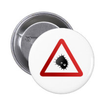 Att varna för bakterier undertecknar pins