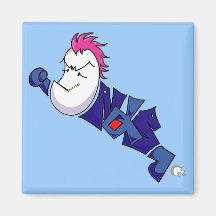 Aubergineman Magneter