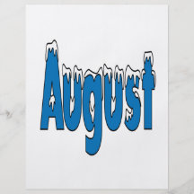 Augusti 3 custom flyer