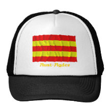 Aust-Agder som vinkar flagga med namn Trucker Keps